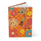 70s Disco, Roller Skates, Lava Lamp, Jukebox, and Vinyls Hardcover Journal Matte | 70s Themed | 70s Notebooks | 5.75” x 8”, 150 lined pages (75 sheets)